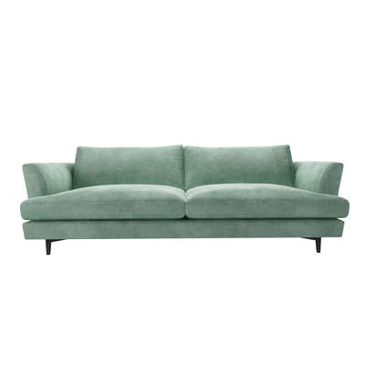 Lars 3 Seat Sofa in Sea Foam Aquaclean Clever Canvas