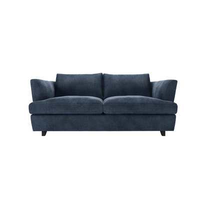 Lars 3 Seat Sofa Bed in North Sea Aquaclean Clever Canvas