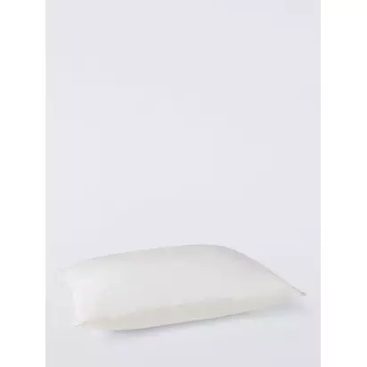John Lewis Microfibre Cushion Pad White | L40 x W60 x D20cm