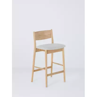 John Lewis Parity Bar Stool Oak | H87.80 x W46.10 x D45.20cm