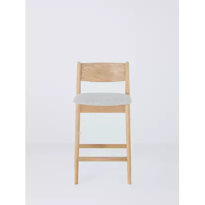 John Lewis Parity Bar Stool Oak | H87.80 x W46.10 x D45.20cm