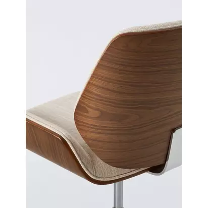 John Lewis Melrose Office Chair Natural | H86.36 x W55.88 x D57.79cm