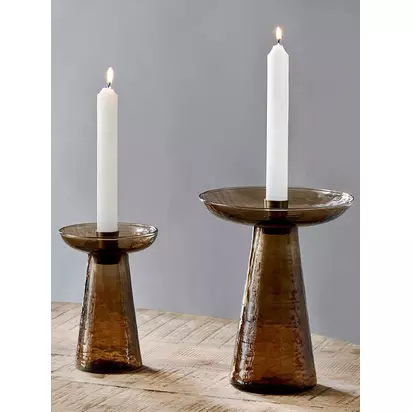 nkuku Avyn Candle Holder, H20cm, Multi Multi Multi | H20 x Dia.16cm