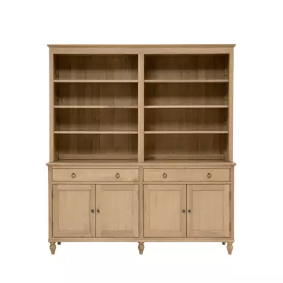 Cotswold Company Elkstone Grand Dresser, Mellow Oak Mellow Oak | H194.80 x W180.00 x D45.00cm