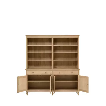 Cotswold Company Elkstone Grand Dresser, Mellow Oak Mellow Oak | H194.80 x W180.00 x D45.00cm