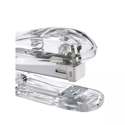 Osco Acrylic Stapler, Clear Clear | H5.4 x W12.6 x D3.3cm