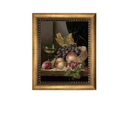 Brookpace Lascelles 'Still Life Autumn Fruits' Framed Canvas Print, 64 x 54cm Multi | 64 x 54cm