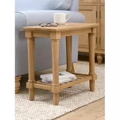 Cotswold Company Elkstone Sofa Table, Mellow Oak Mellow Oak | H54.00 x W55.00 x D30.00cm