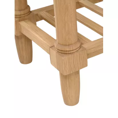 Cotswold Company Elkstone Sofa Table, Mellow Oak Mellow Oak | H54.00 x W55.00 x D30.00cm