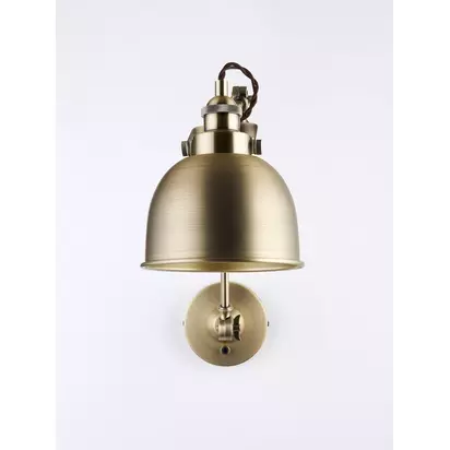 John Lewis Baldwin Reach Wall Light Brass | H33.90 x W15.80 x D34cm