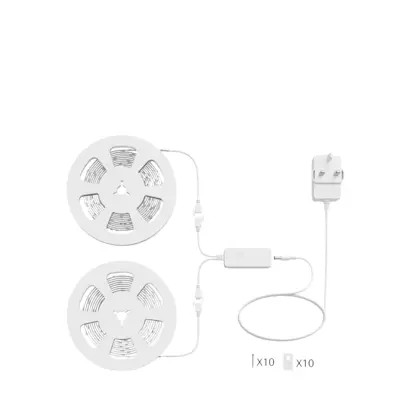 WiZ Smart LED Strip RGB Gradient Colour, 10m Multi | H0.21 x W1 x D1000cm