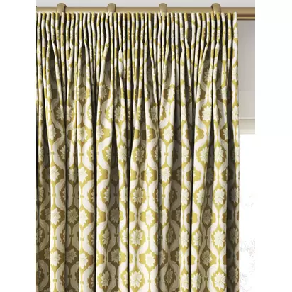 Clarke & Clarke Giverny Made to Measure Curtains or Roman Blind, Mustard Mustard