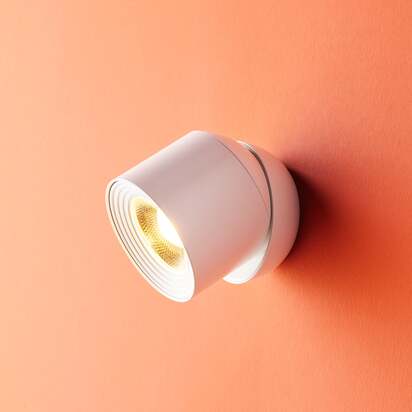 Scoon rechargeable wall light in coconut