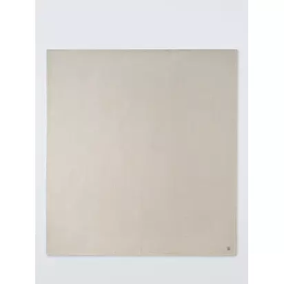 John Lewis Washed Waffle Bedspread Natural | 250 x 260cm
