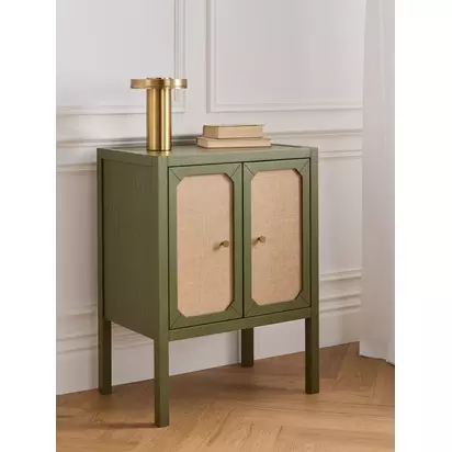 John Lewis Hetti Storage Cabinet Green | H800 x W600 x D400mm