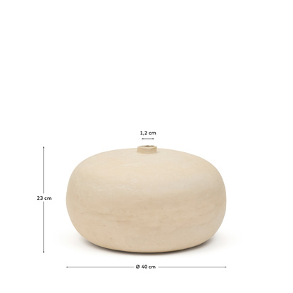 Nivala papier-mÃ¢chÃ© vase 23cm