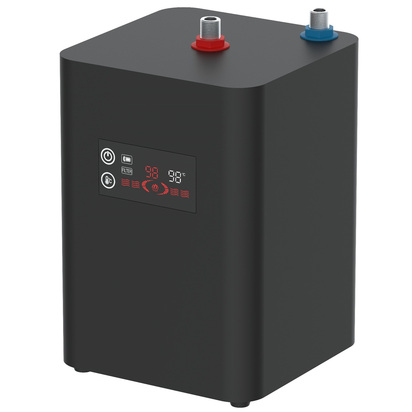 Vellamo Rigel Traditional Cruciform 3-in-1 Instant Boiling Water Tap with Boiler & Filter - Brushed Bronze 