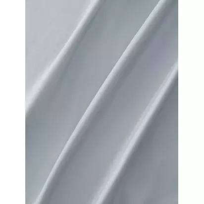 John Lewis Crisp & Fresh Egyptian Cotton Percale 200 Thread Count Fitted Sheet Soft Blue | Single