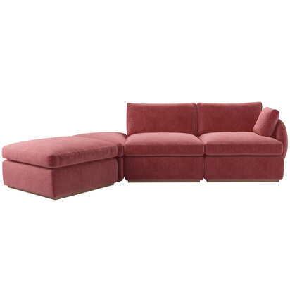 Ren RHF Modular Sofa in Berry Brushstroke