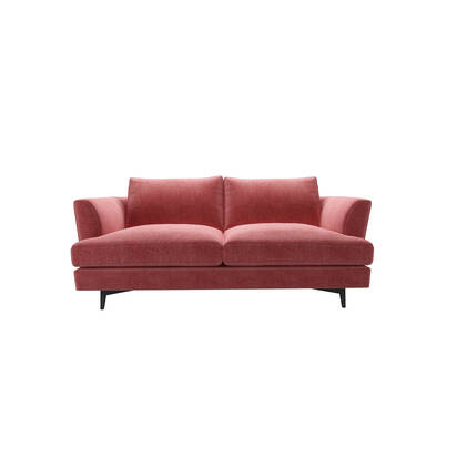 Lars 2 Seat Sofa in Berry Brushstroke
