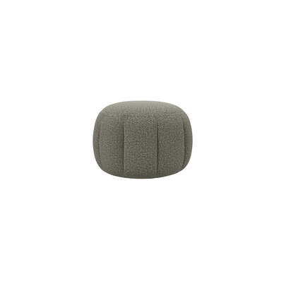 Harper Round Footstool in Rosemary Cross Weave