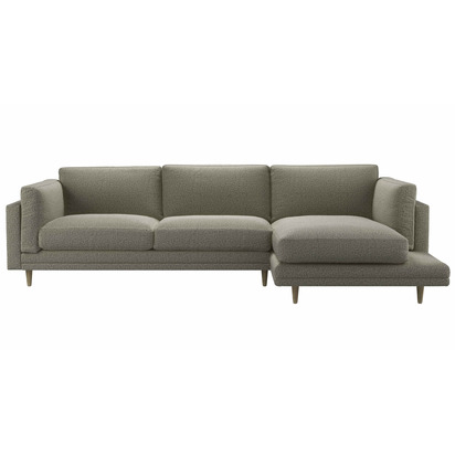 Marco RHF Chaise Sofa in Rosemary Cross Weave