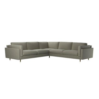 Marco Medium Corner Sofa in Rosemary Cross Weave