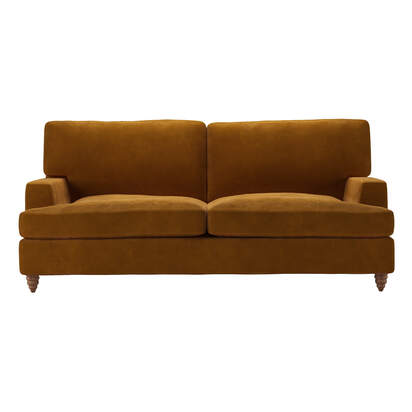 Isla 2.5 Seat Sofa Bed in Sahara Cashmere Velvet