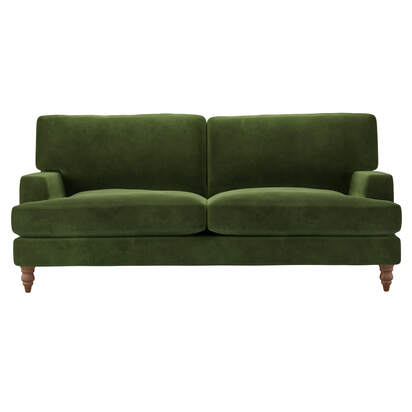 Isla 3 Seat Sofa in Valley Smart Velvet
