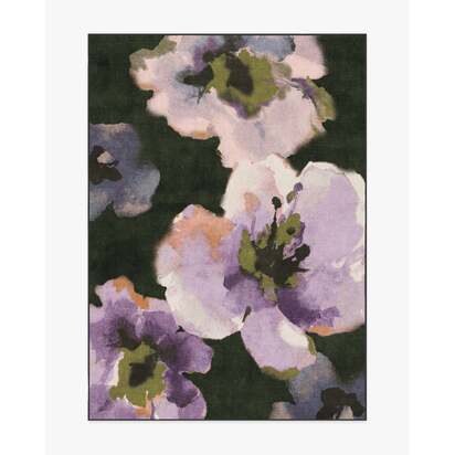 Avril Lavender Flatwoven Rug - 150 x 215 cm - Rug + Cushioned Pad System