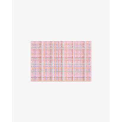 Cora Multicolour Pink Flatwoven Rug - 60 x 90 cm - Rug + Pad System