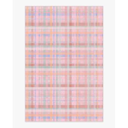 Cora Multicolour Pink Flatwoven Rug - 185 x 275 cm - Rug + Pad System