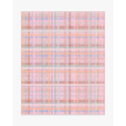 Cora Multicolour Pink Flatwoven Rug - 245 x 305 cm - Rug + Pad System