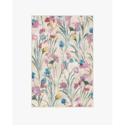 Abeline Multicolour Flatwoven Rug - 120 x 185 cm - Rug + Cushioned Pad System