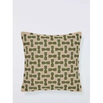 John Lewis Hew Cushion Avocado | 45 x 45cm