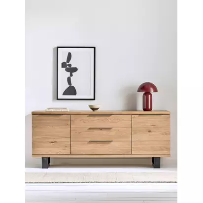 John Lewis Calia Sideboard Oak | H74 x W180 x 47cm