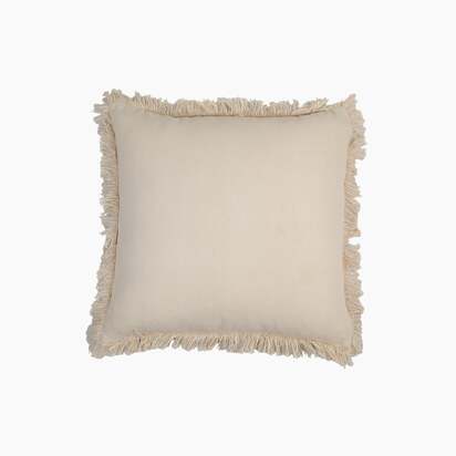 Tropical Island Digital Printed Cushion | "Green,Off White"