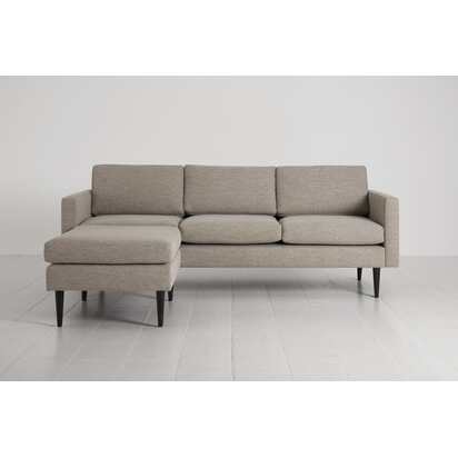 Model 01 3-Seater Left Chaise Sofa Pumice from Swyft