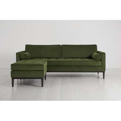 Model 02 3-Seater Left Chaise Sofa Vine from Swyft