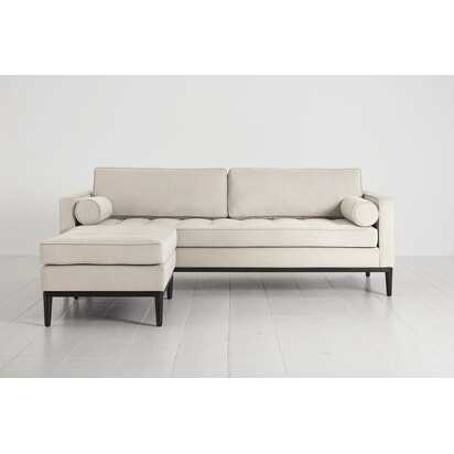 Model 02 3-Seater Left Chaise Sofa Bone from Swyft
