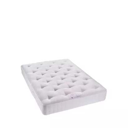 John Lewis Classic Collection 1200 Pocket Spring Mattress, Firm Tension, Super King Size White | H26 x W180 x D200cm