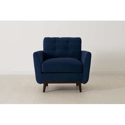 Model 10 Armchair Indigo from Swyft