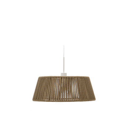 Aldet ceiling lampshade in beige mottled rope cord Ã˜46cm
