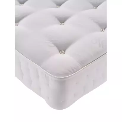 John Lewis Classic Collection 1200 Pocket Spring Mattress, Firm Tension, Small Double White | H26 x W120 x D190cm