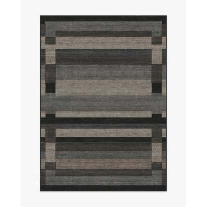 Paris Tonal Grey Flatwoven Rug by Michael Michalsky - 150 x 215 cm - Rug + Pad System