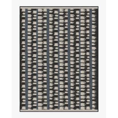 Berlin Charcoal & Sand Flatwoven Rug by Michael Michalsky - 275 x 365 cm - Rug + Pad System