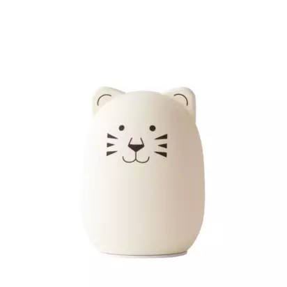John Lewis Kids' Colour Changing Rechargeable Light Oyster - Tiger | 13.5 cm x 10 cm