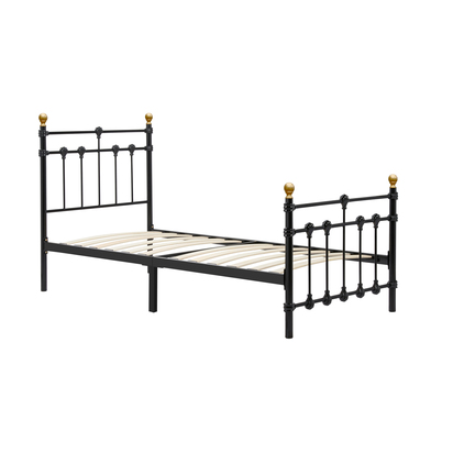 90cm Atlas Bed Black