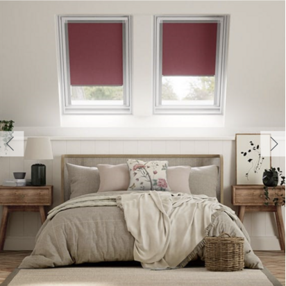 Elements Berry Blackout Blind for VELUX® Windows