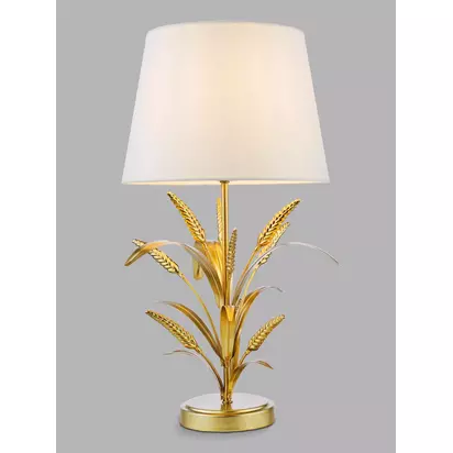 Där Phaedra Leaf Table Lamp, Gold Gold Gold | H52 x W28 x D28cm